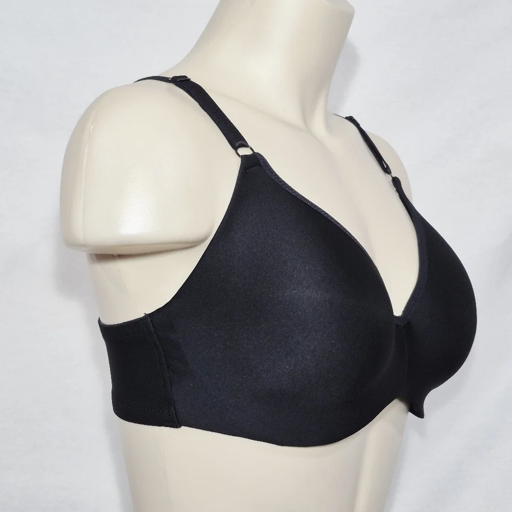 36C Hanes MHG606 Invisible Look Convertible‎ Underwire Bra Black